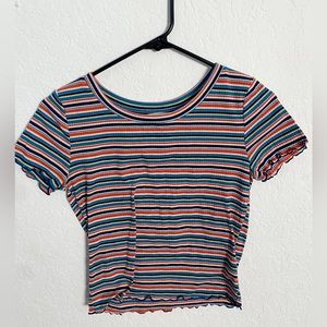 #5 W TOP - super adorable tight crop top for a spring and summer outfit!!